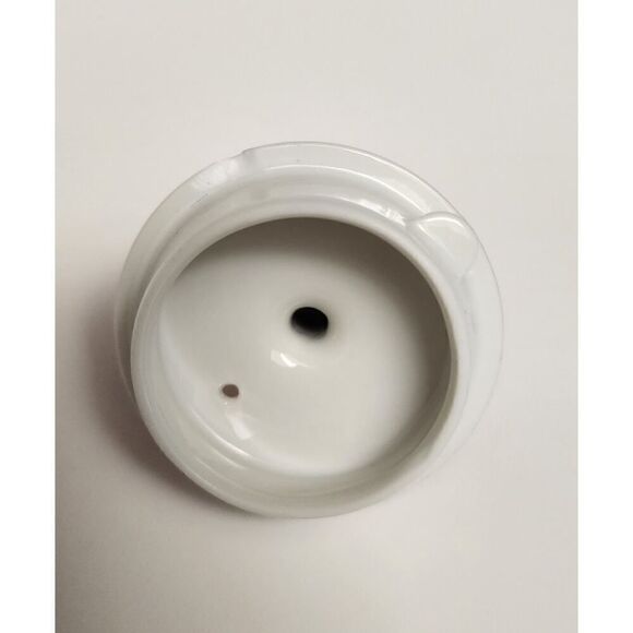 VINTAGE 1970s  HAND PAINTED COFFEE TEA POT, ROSES & GOLD - Picture 11 of 14